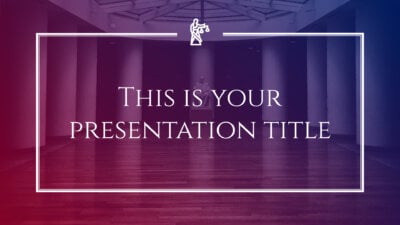 Free legal and justice presentation - Powerpoint template or Google Slides theme
