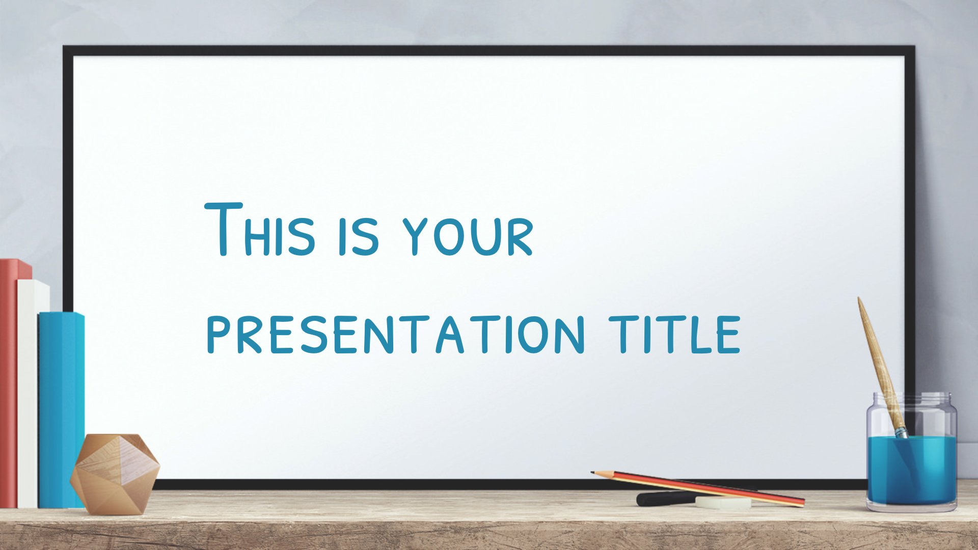 Education Tool Package  Free PPT Grounds and Powerpoint Template