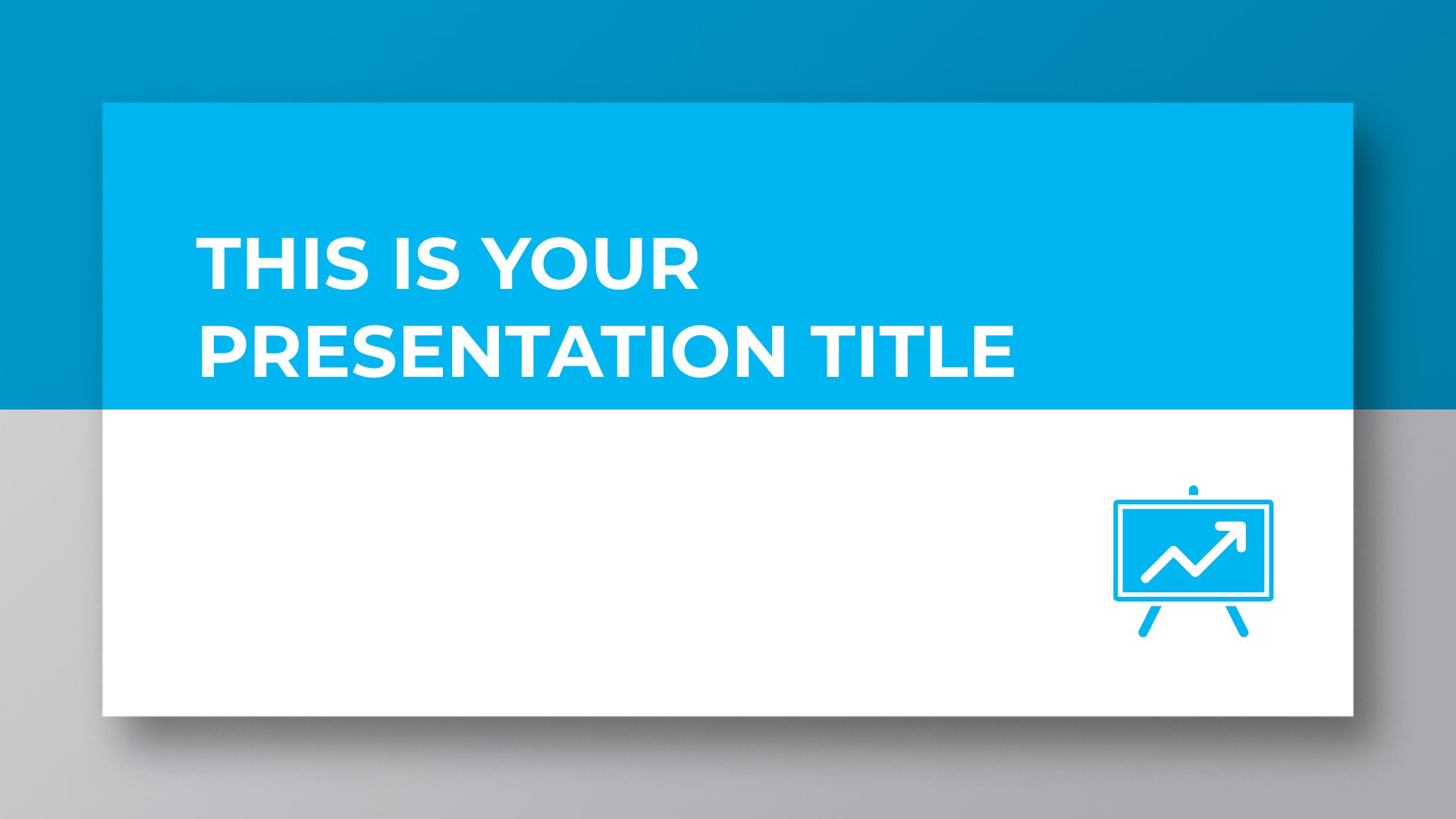 Free professional and corporate presentation - Powerpoint template or Google Slides theme