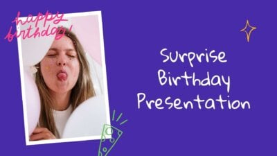 Free-birthday-powerpoint-template-google-slides-theme-canva-with-purple-and-white-fun-doodles-and-blobs