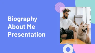 About me PowerPoint templates and Google Slides themes