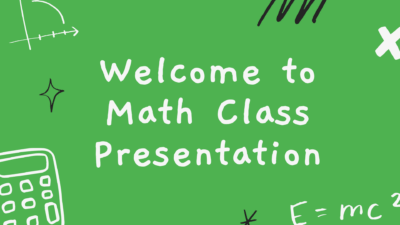 Free Math PowerPoint templates and Google Slides themes
