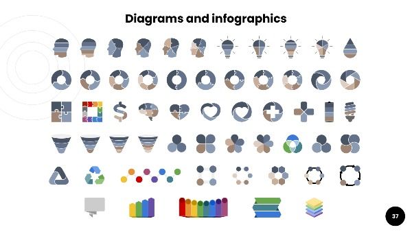 Cool Circles. Free PowerPoint Template & Google Slides Theme