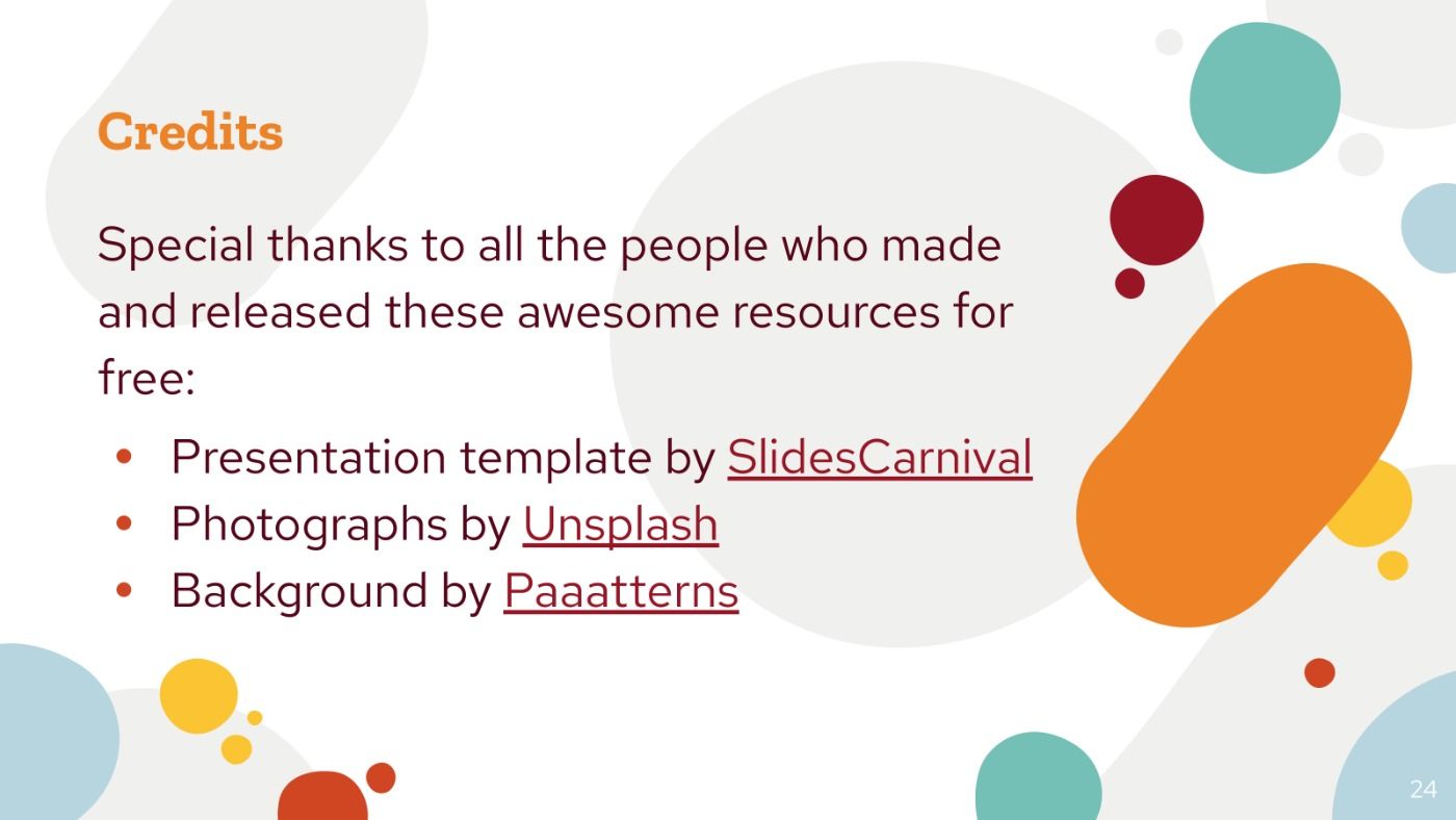 Creative Blobs. Free PowerPoint Template & Google Slides Theme