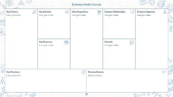 Science Drawings. Free PowerPoint Template & Google Slides Theme