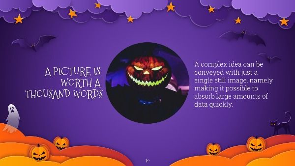 Happy Halloween. Free PowerPoint Template & Google Slides Theme