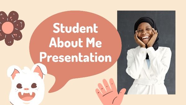 about me presentation ideas school