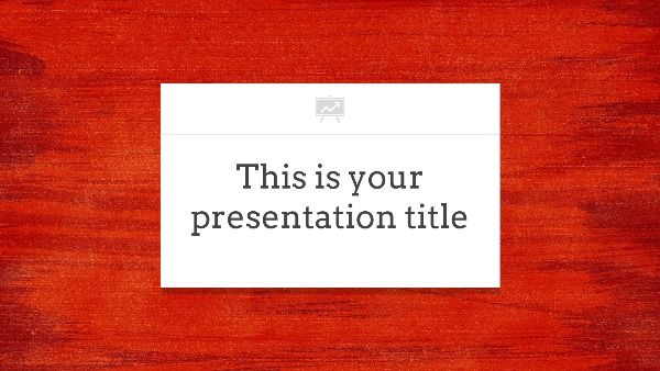 Red Creative. Free PowerPoint Template & Google Slides Theme